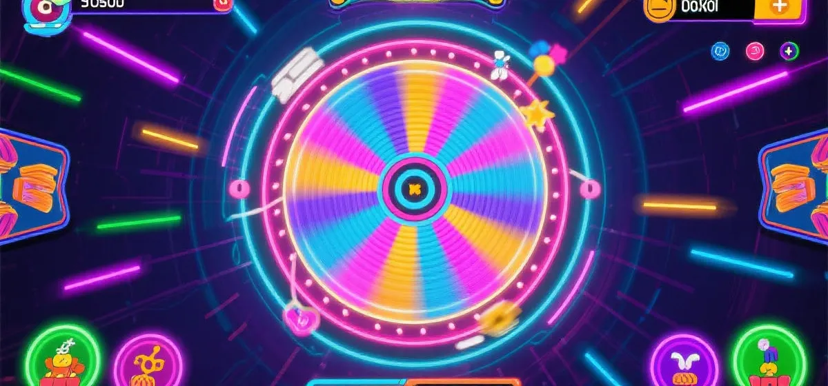 老虎机现代风格示意图